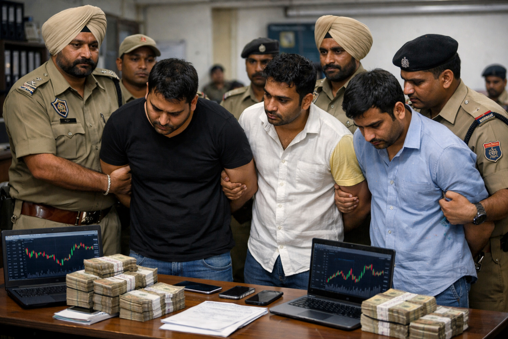 Cảnh sát Ấn Độ bắt giữ 4 người liên quan đến vụ lừa đảo đầu tư tiền điện tử