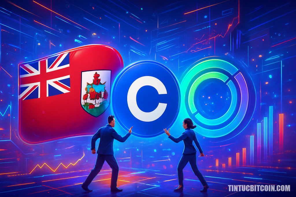 Bermuda hợp tác Coinbase, Circle để triển khai kinh tế onchain