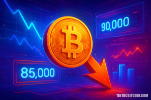Bitcoin rơi dưới 85.000 USD sau khi nỗ lực lên 90.000 USD thất bại