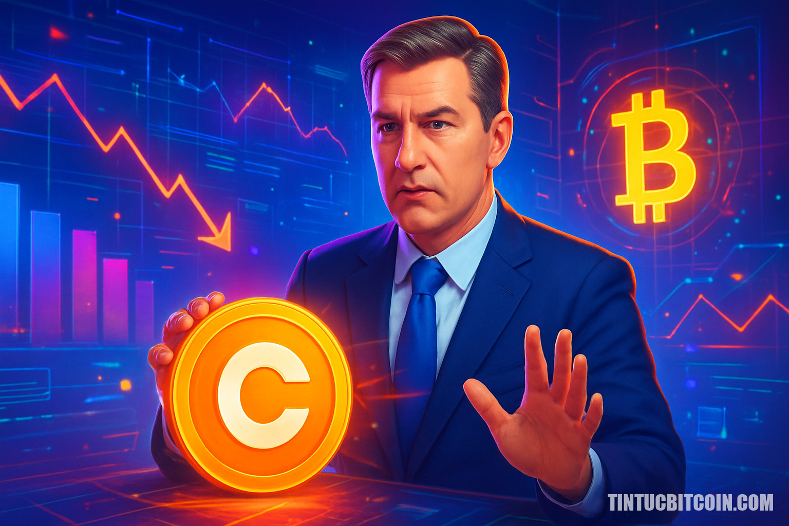 CEO Coinbase rút ủng hộ dự luật tiền điện tử