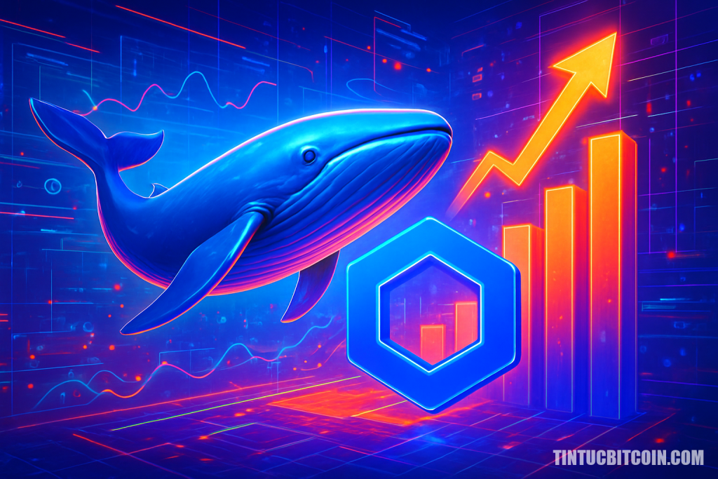 Cá voi mua 16,1 triệu LINK có kích hoạt bứt phá Chainlink?