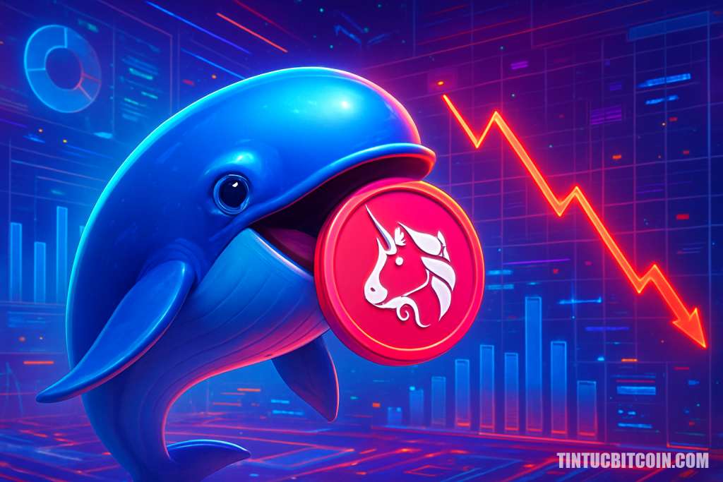 Cá voi mua UNI nhưng giá vẫn mắc kẹt dưới 6 USD