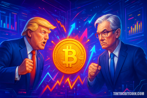Cuộc đấu Fed–Trump làm Bitcoin biến động mạnh trên thị trường crypto