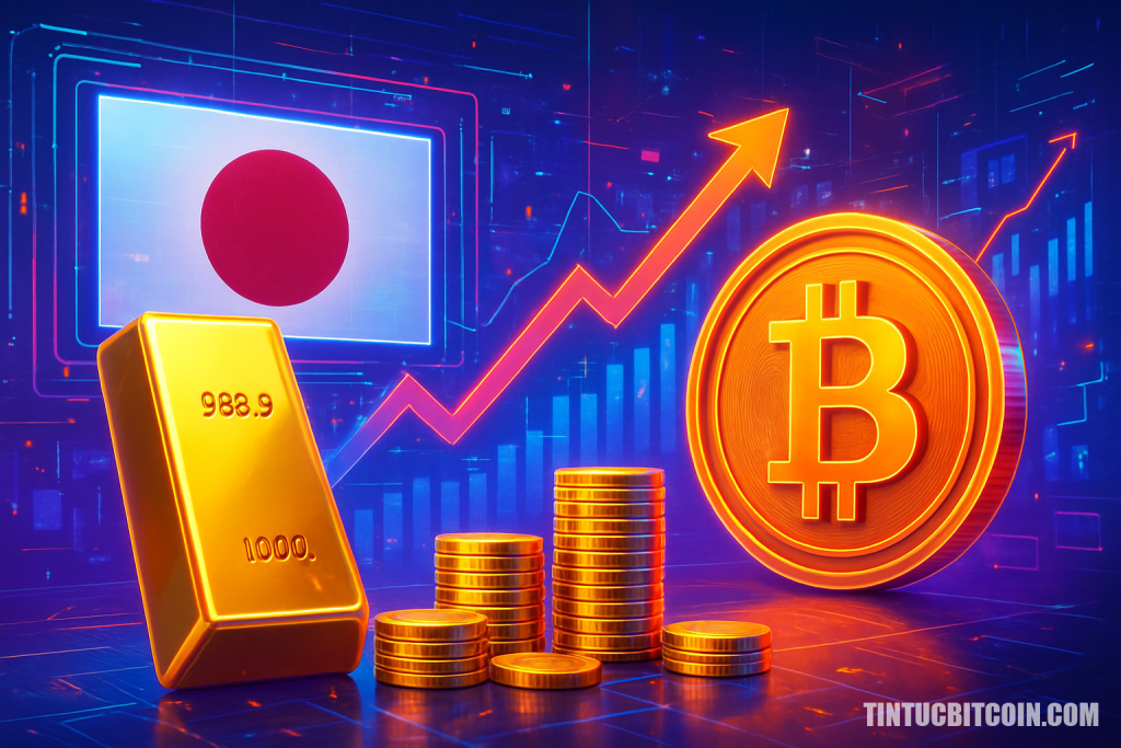 Dự trữ vàng Nhật Bản tăng 60% năm 2025, tác động gì tới Bitcoin?缩略图 Dự trữ vàng Nhật Bản tăng 60% năm 2025, tác động gì tới Bitcoin?