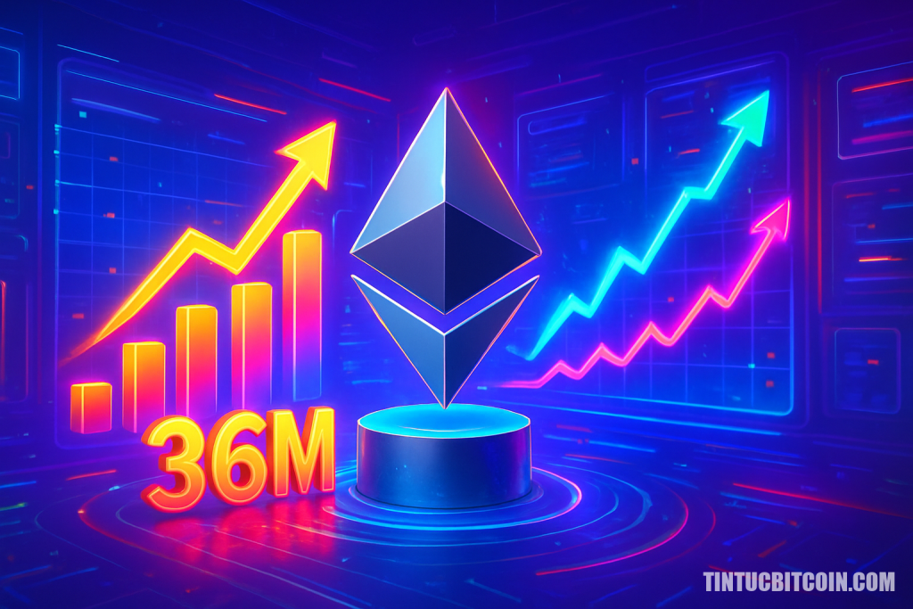 Ethereum được stake lập đỉnh 36 triệu ETH, nhưng chưa là tín hiệu tăng giá