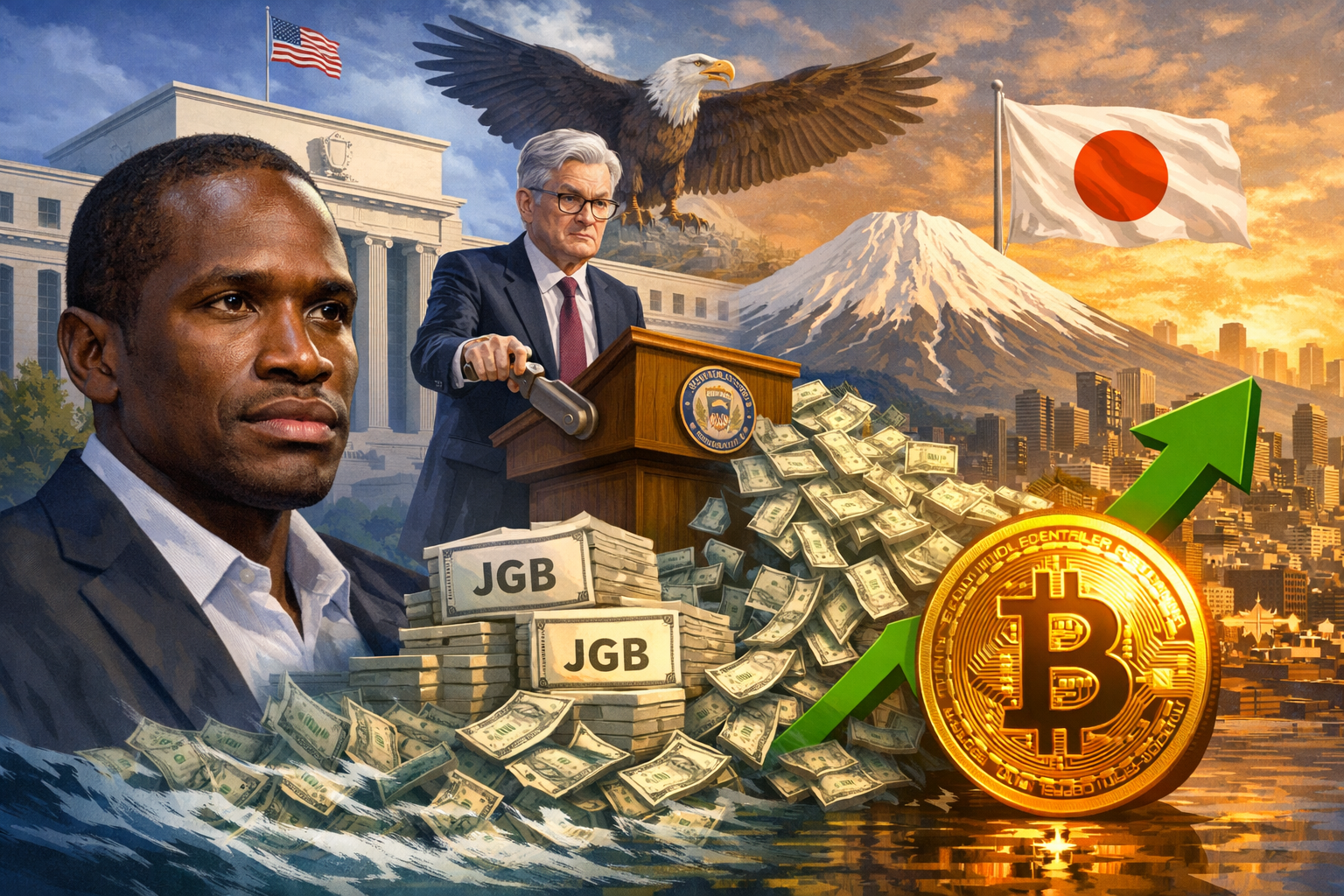 Arthur Hayes: Động thái của Fed Mỹ nhằm hỗ trợ trái phiếu Nhật Bản có thể thúc đẩy giá Bitcoin