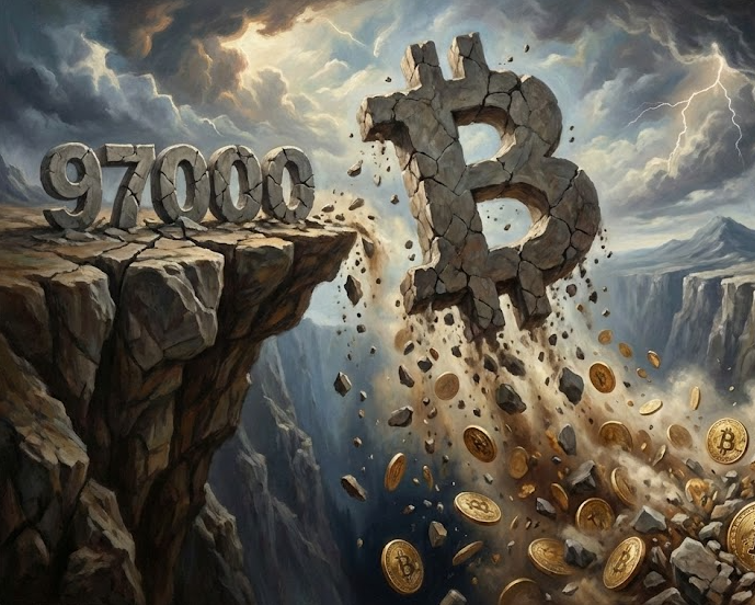 Đà tăng của Bitcoin chững lại ở mức 97.000 đô la khi funding rate chững lại缩略图 Đà tăng của Bitcoin chững lại ở mức 97.000 đô la khi funding rate chững lại