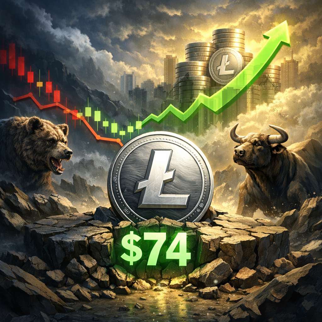 Liệu 74 đô la có phải là mức giá đáy cho đợt tăng giá tiếp theo của LTC?缩略图 Liệu 74 đô la có phải là mức giá đáy cho đợt tăng giá tiếp theo của LTC?