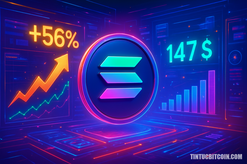 Hoạt động mạng Solana tăng 56%: SOL có lên vùng 147 USD?