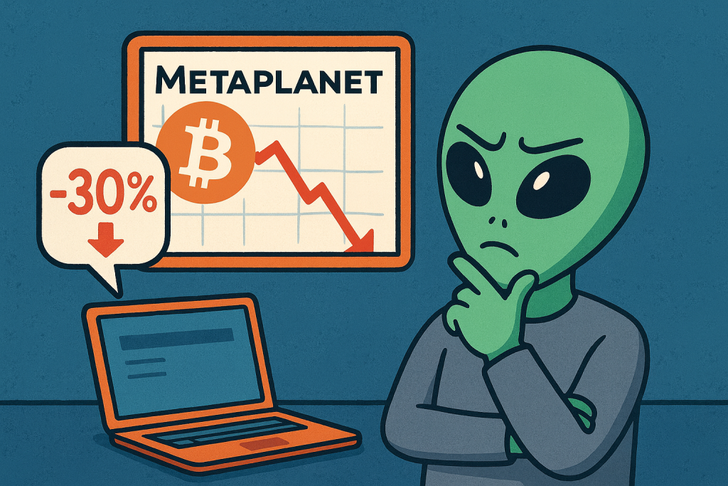 Metaplanet chịu khoản lỗ kế toán 680 triệu đô la do nắm giữ Bitcoin缩略图 Metaplanet chịu khoản lỗ kế toán 680 triệu đô la do nắm giữ Bitcoin