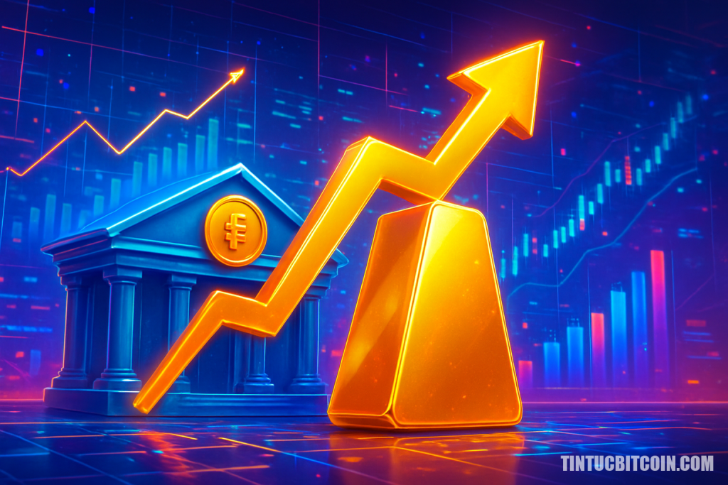 Ngân hàng Trung ương Ba Lan đẩy giá vàng lên mức mới