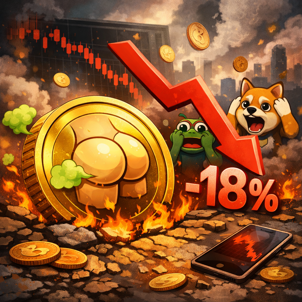 FARTCOIN giảm 18% – Cơn sốt memecoin đầu năm bắt đầu hạ nhiệt!缩略图 FARTCOIN giảm 18% – Cơn sốt memecoin đầu năm bắt đầu hạ nhiệt!