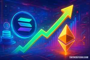 Solana vượt Ethereum nhờ staking và đà tăng thị trường