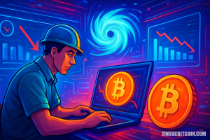 Thợ đào Bitcoin Mỹ giảm sản lượng vì bão Fern, hashrate giảm