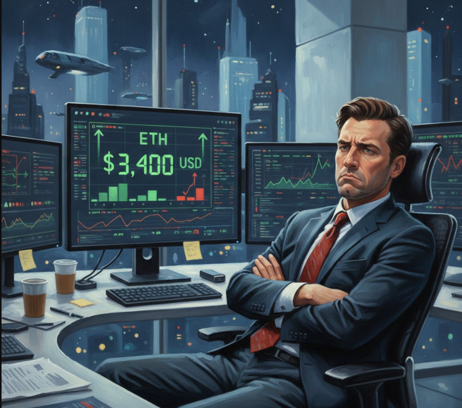 Đây là lý do các trader chuyên nghiệp vẫn thận trọng bất chấp việc giá ETH chạm mốc 3.400 USD缩略图 Đây là lý do các trader chuyên nghiệp vẫn thận trọng bất chấp việc giá ETH chạm mốc 3.400 USD