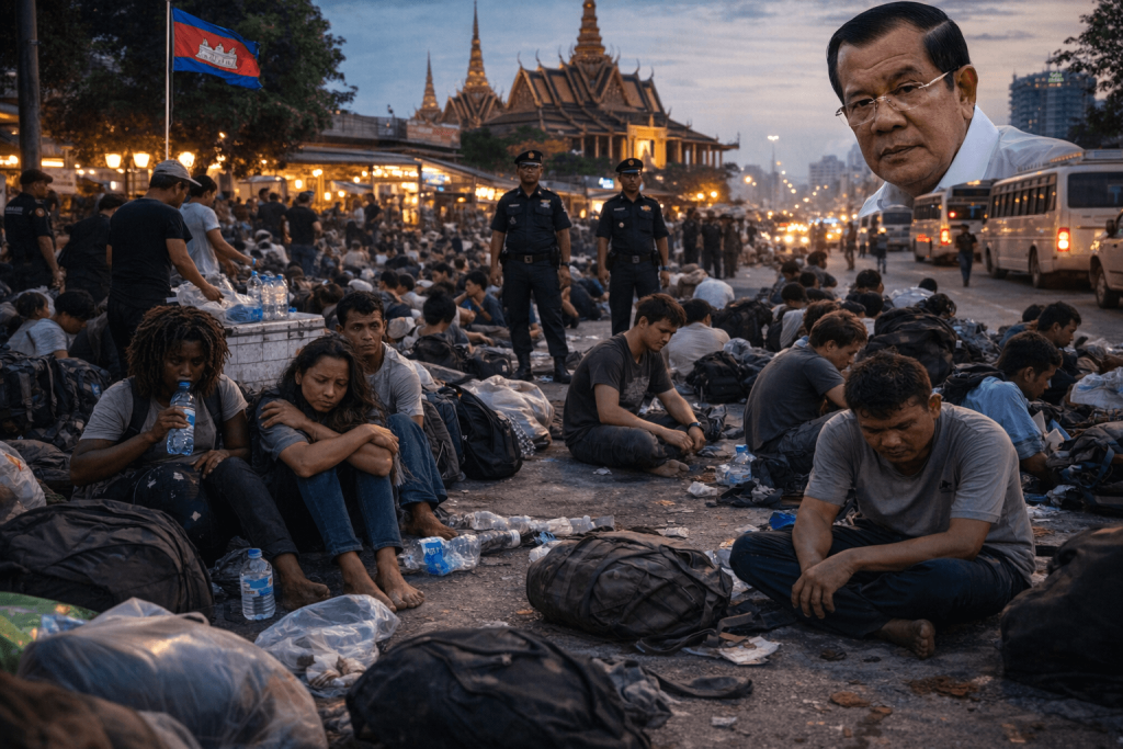 Hàng nghìn người tháo chạy khỏi “địa ngục” lừa đảo, Campuchia đối mặt khủng hoảng nhân đạo缩略图 Hàng nghìn người tháo chạy khỏi “địa ngục” lừa đảo, Campuchia đối mặt khủng hoảng nhân đạo