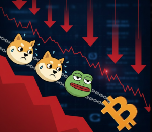 Dogecoin, Shiba Inu, Pepe giảm sâu khi Bitcoin mất đà