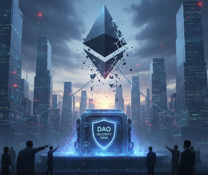 Giá Ethereum (ETH) tiếp tục suy yếu khi ra mắt Quỹ The DAO Security Fund