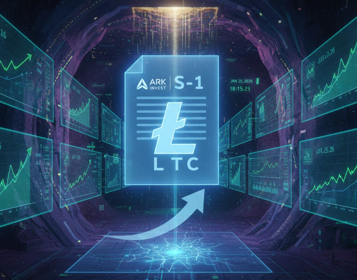 Litecoin: Động thái S-1 của ARK Invest liệu có mở ra kịch bản bứt phá cho LTC?缩略图 Litecoin: Động thái S-1 của ARK Invest liệu có mở ra kịch bản bứt phá cho LTC?