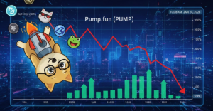 Pump.fun (PUMP) quay đầu giảm giá dù hoạt động mua lại gia tăng