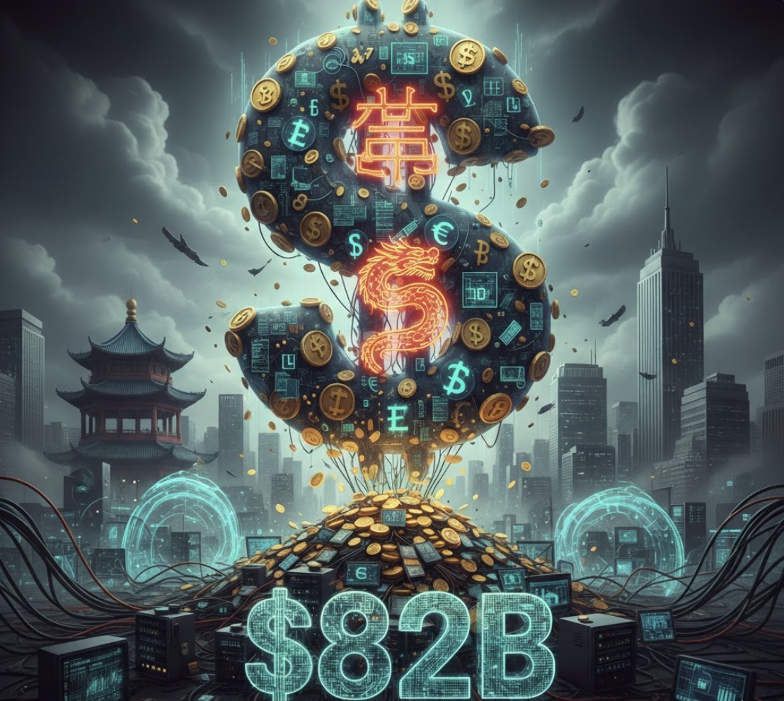 Rửa tiền crypto đạt 82 tỷ USD năm 2025, mạng lưới tiếng Trung tăng mạnh