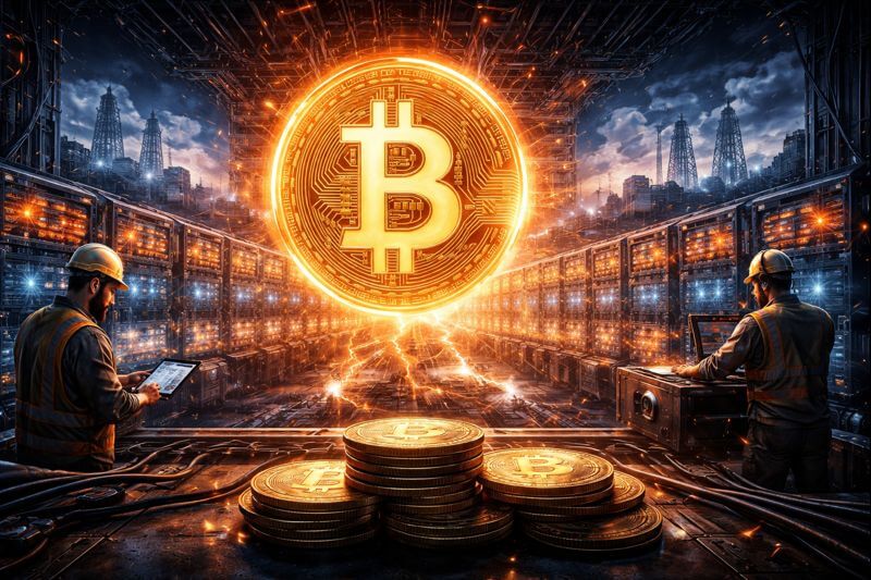 Giá Bitcoin hồi phục nhưng thợ đào vẫn “đu dây” vì hashprice sát hòa vốn