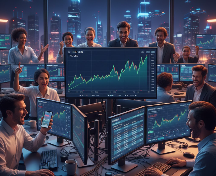 TRX hướng tới mức cao hơn sau khi bứt phá mô hình nêm, Deribit mở quyền chọn缩略图 TRX hướng tới mức cao hơn sau khi bứt phá mô hình nêm, Deribit mở quyền chọn