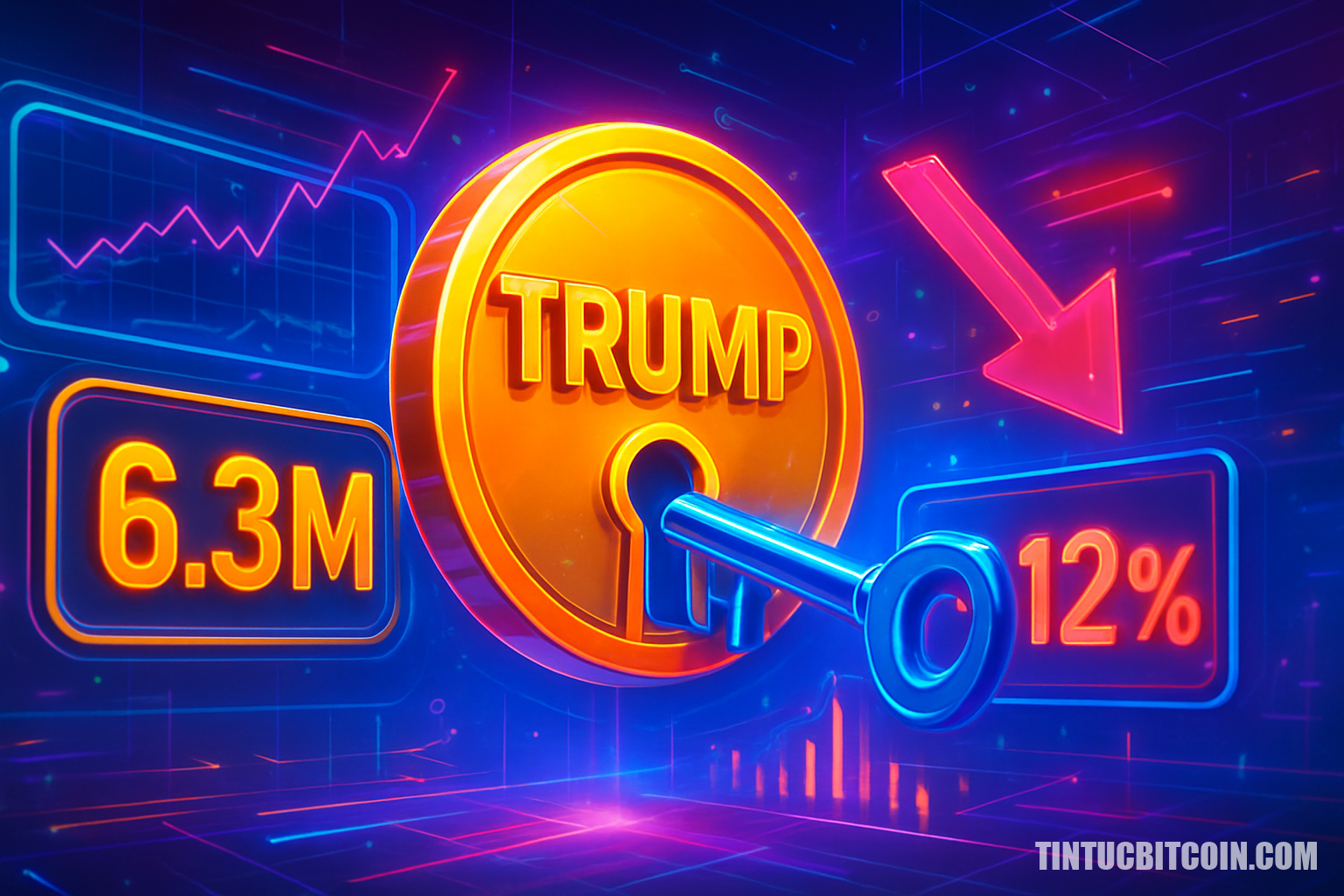 6,3 triệu token TRUMP sắp unlock: Giá có thể giảm 12%?