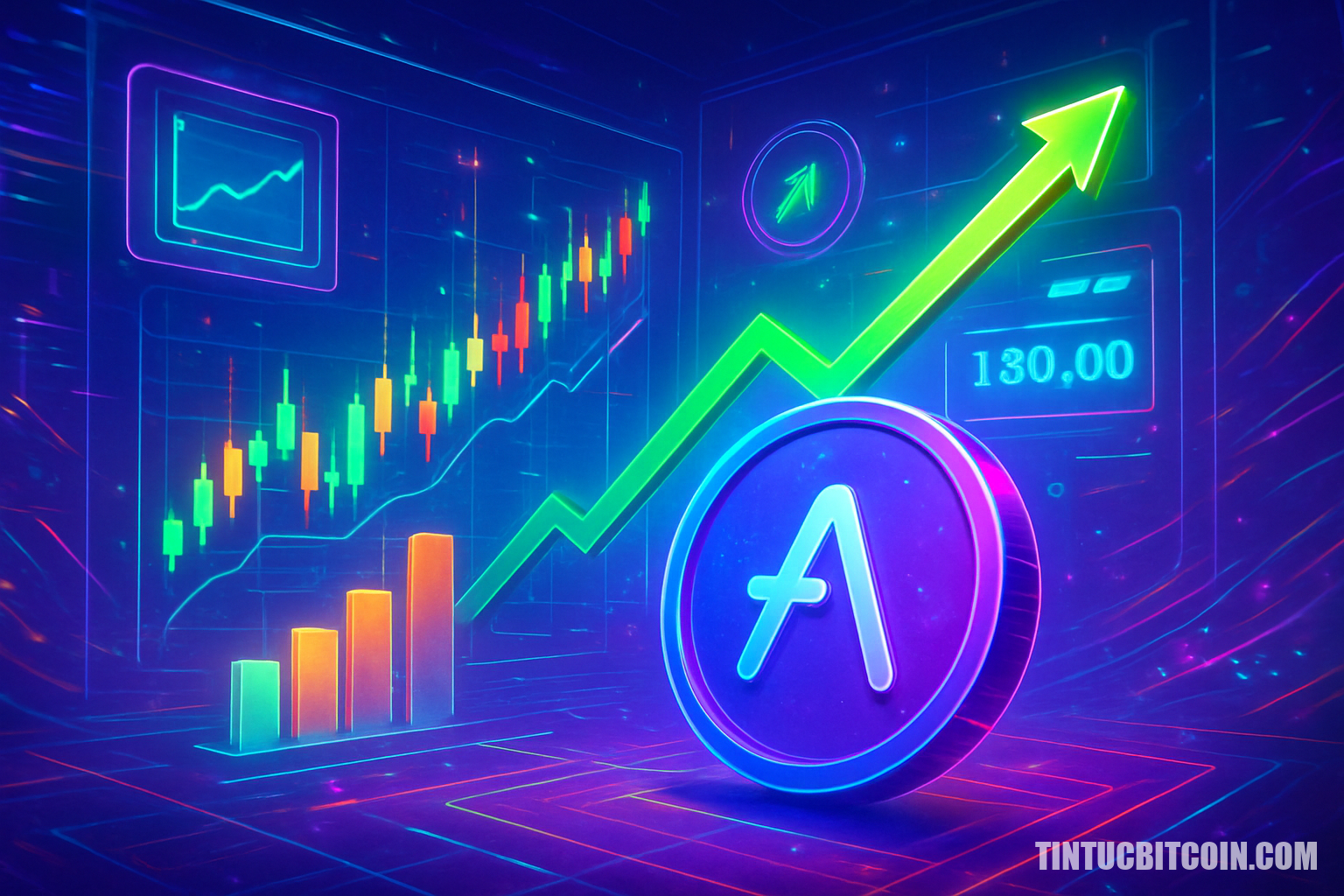 AAVE áp sát kháng cự 130 USD, đà tăng còn nếu đảo chiều tín hiệu
