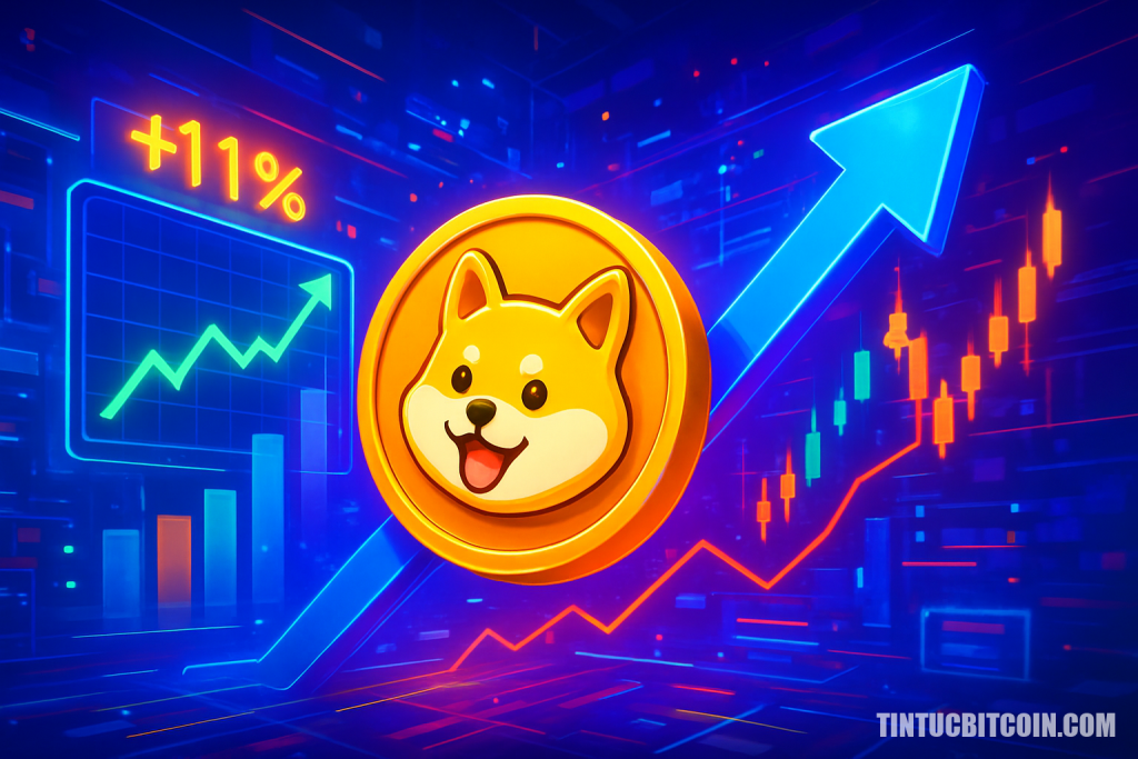 BONK tăng 11% sau phá kênh: Đảo chiều hay short squeeze?