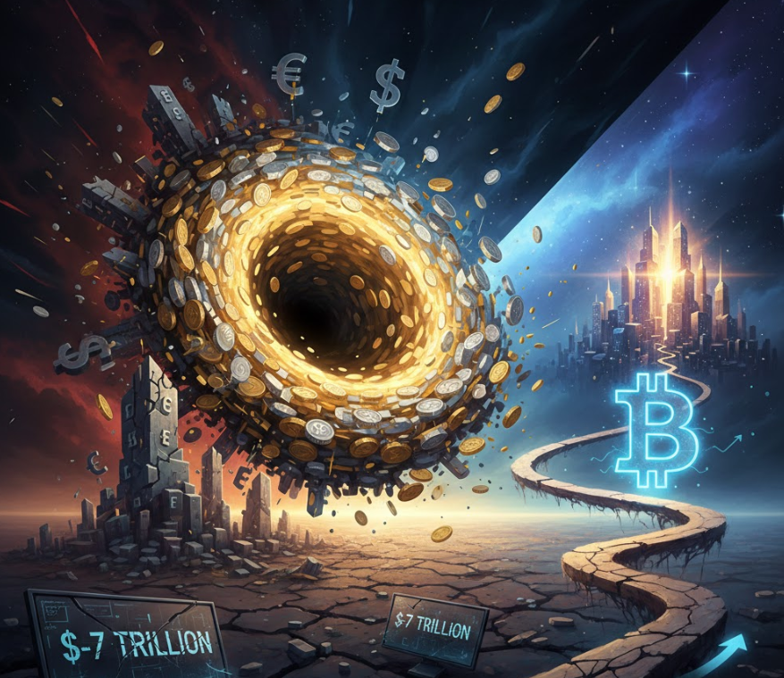 Vàng và bạc đã xóa sổ 7 nghìn tỷ đô la khỏi thị trường toàn cầu, liệu Bitcoin có đi theo con đường đó?