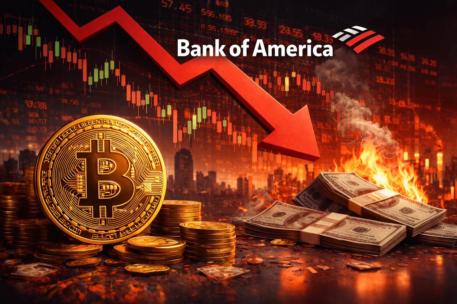 Bank of America cảnh báo co hẹp P/E, Bitcoin đối mặt áp lực cấu trúc