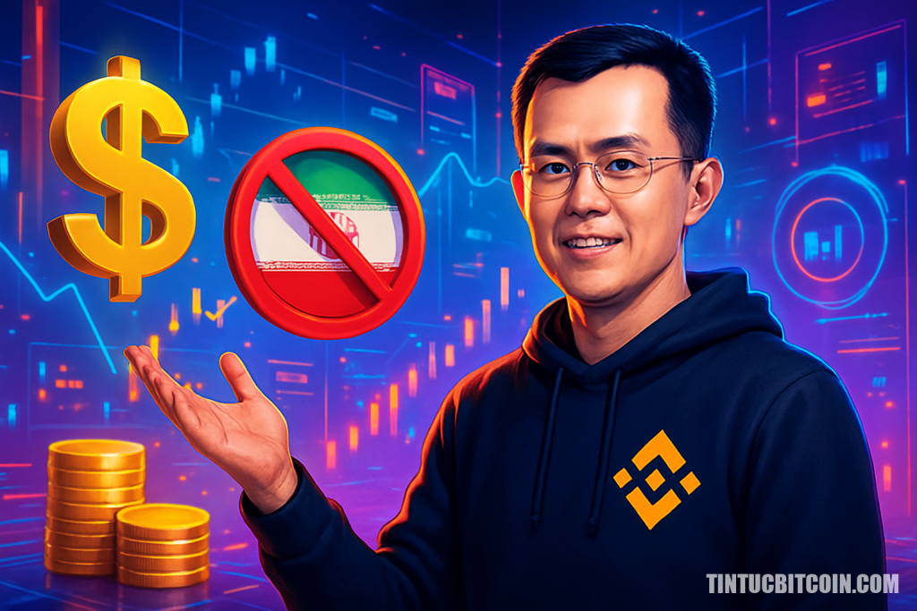 CZ của Binance bác cáo buộc vi phạm lệnh trừng phạt Iran 1 tỷ USD