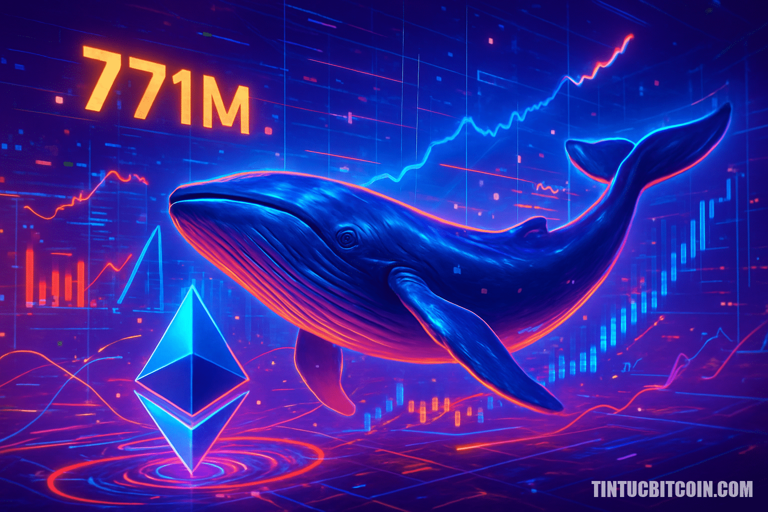 Cá voi bán tháo 771 triệu USD ETH: mốc 2.000 USD giữ vững?