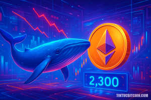 Cá voi mua vào khi Ethereum giảm về 2.300 USD sau 1,2 tỷ USD thanh lý