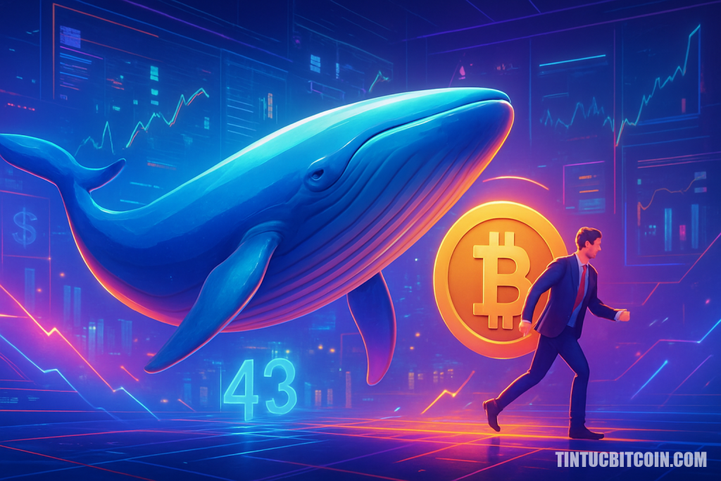 Cá voi nạp 43 nghìn tỷ USD lên sàn, nhà đầu tư nhỏ lẻ rời Bitcoin