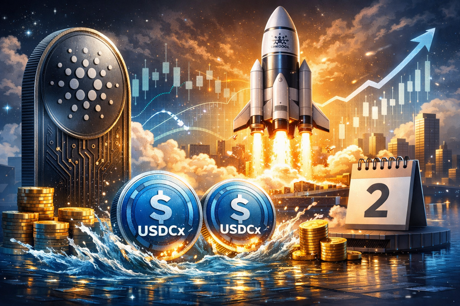 Cardano đặt mục tiêu ra mắt stablecoin USDCx nhằm tăng cường tính thanh khoản vào tháng Hai