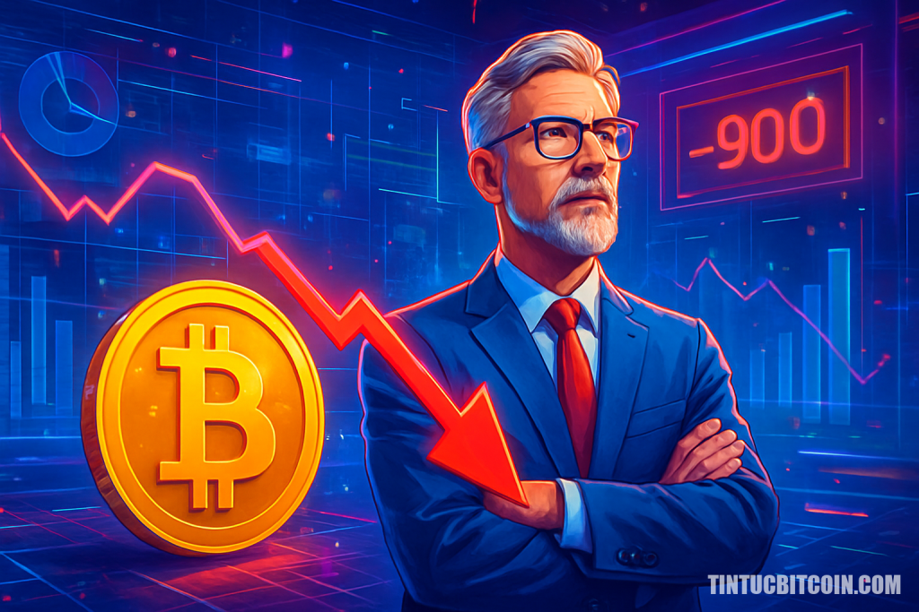 Chiến lược của Saylor có trụ vững khi Bitcoin giảm, lỗ 900 triệu USD?