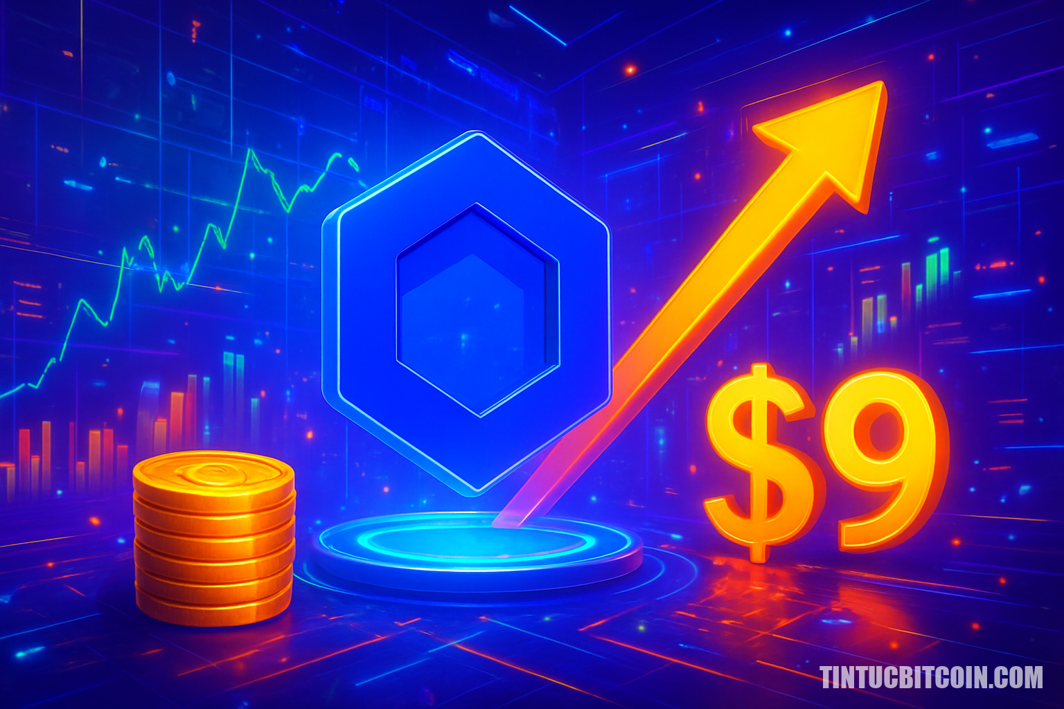 Cụm thanh khoản có thể kéo giá Chainlink (LINK) lên 9 USD