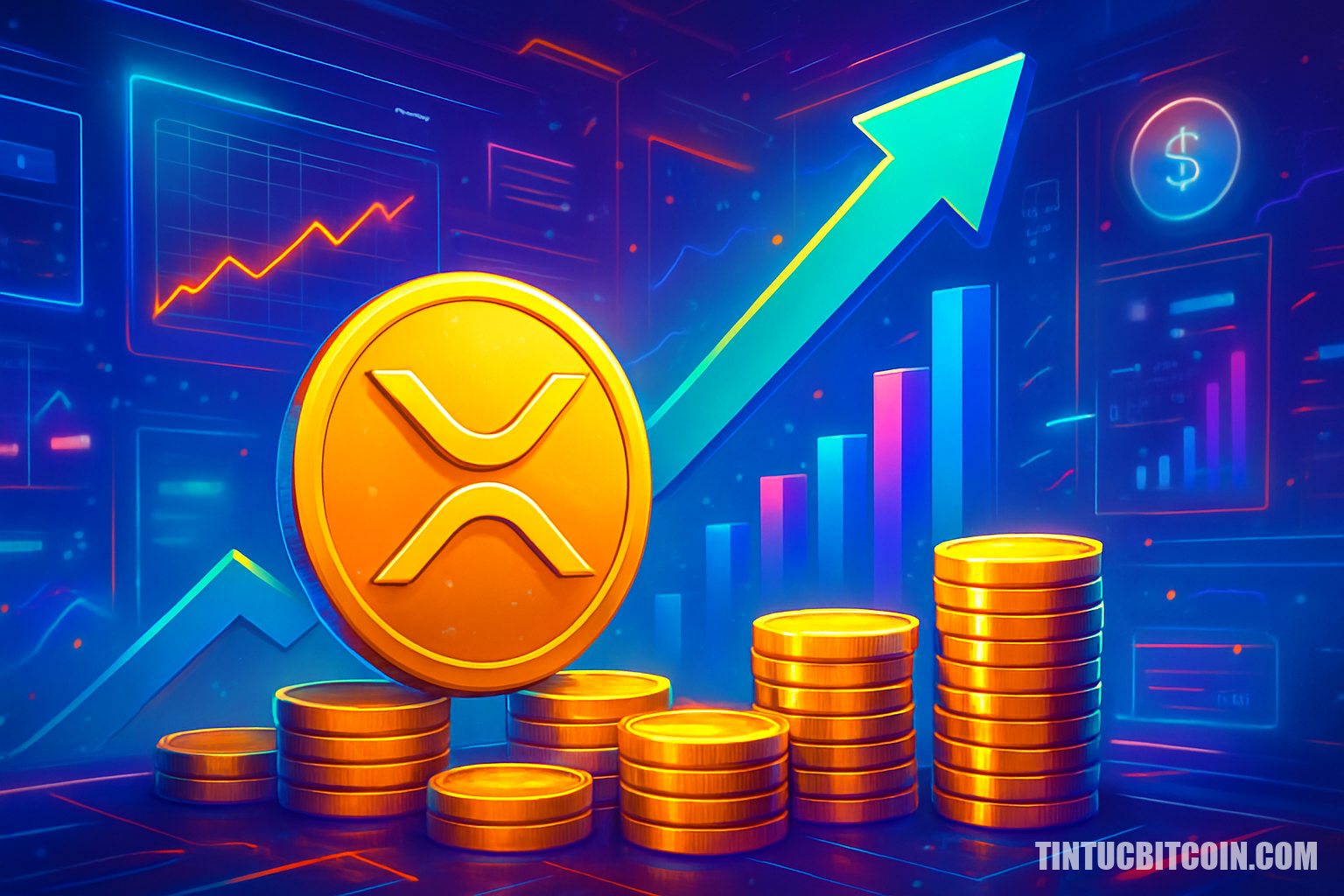 Dòng tiền 45 triệu USD đổ vào, XRP hướng tới mốc 0,78 USD