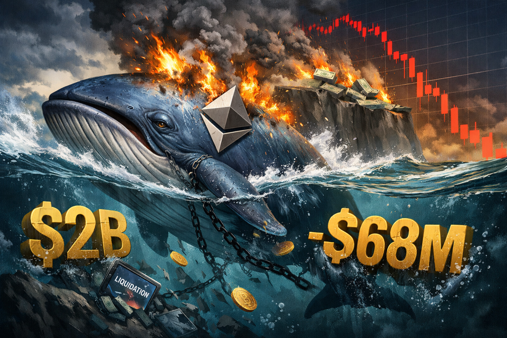 Cá voi ETH Trend Research lỗ 686 triệu USD khi cháy vị thế đòn bẩy 2 tỷ USD