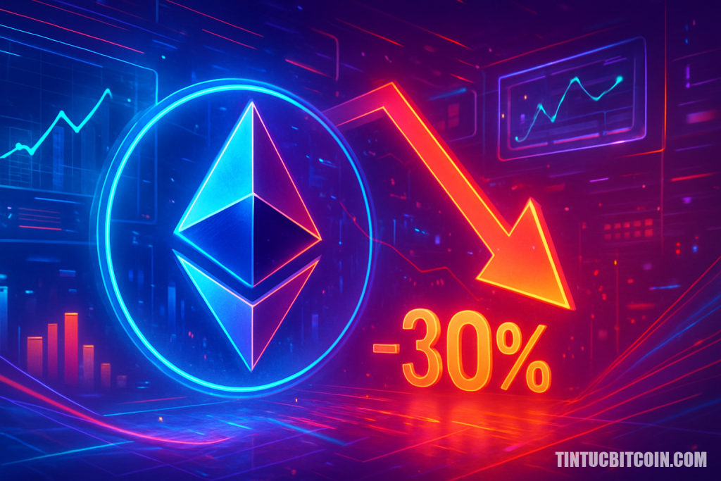 Ethereum vẫn giữ tiềm năng dài hạn dù giảm 30% trong tuần缩略图 Ethereum vẫn giữ tiềm năng dài hạn dù giảm 30% trong tuần