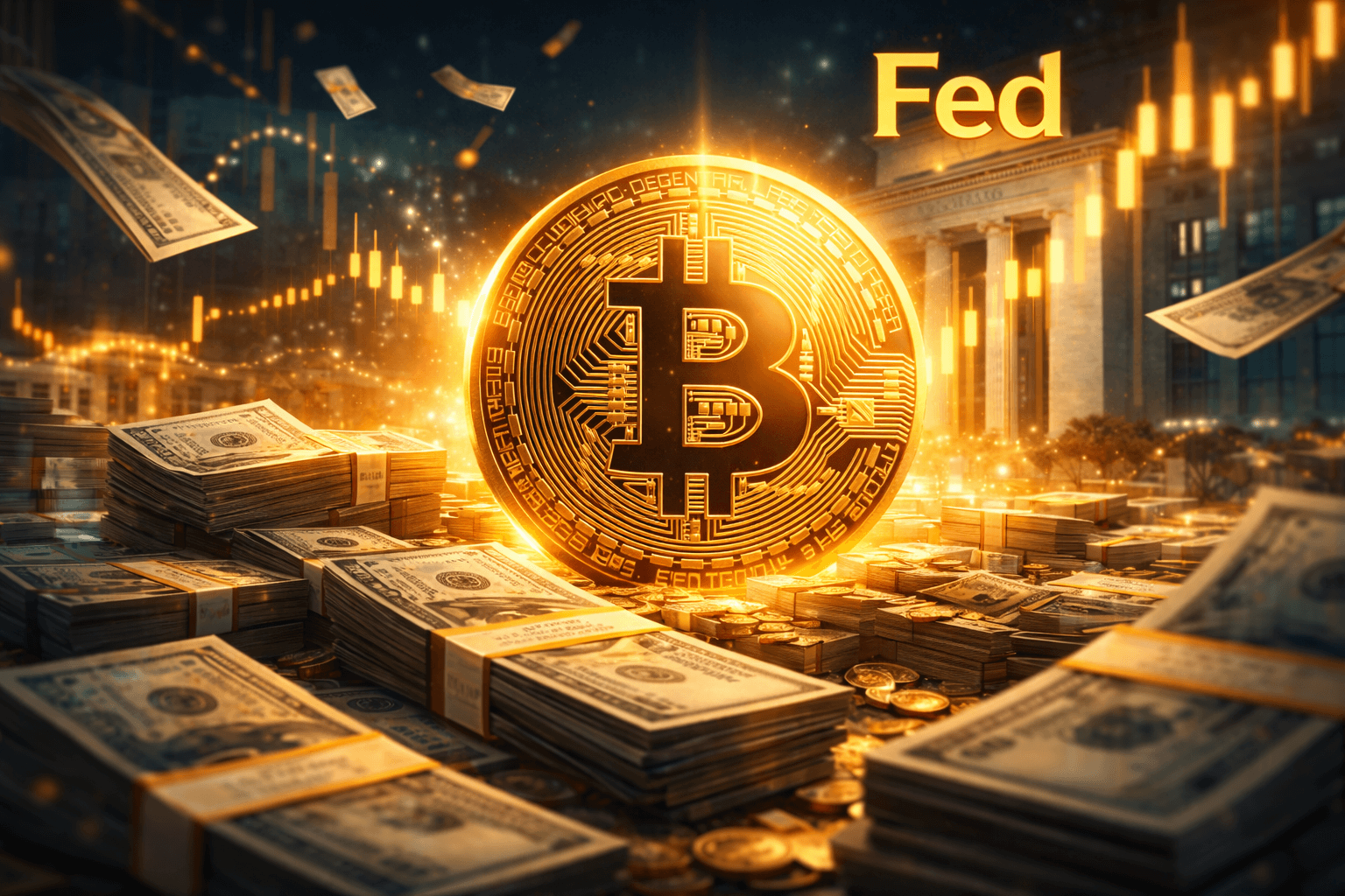 Bitcoin kỳ vọng thanh khoản mới sau cú repo 18,5 tỷ USD của Fed