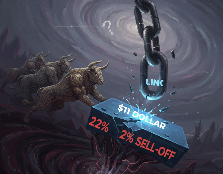 Chainlink giảm xuống dưới 11 đô la sau đợt bán tháo 22% – Liệu phe bò có thể giữ vững vùng giá này?