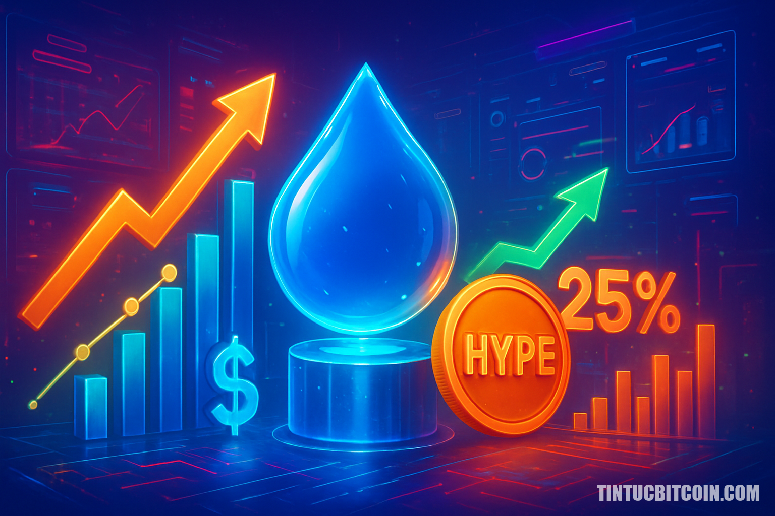 Hyperliquid hút 12 tỷ USD inflow, HYPE tăng 25% năm nay, triển vọng 2026