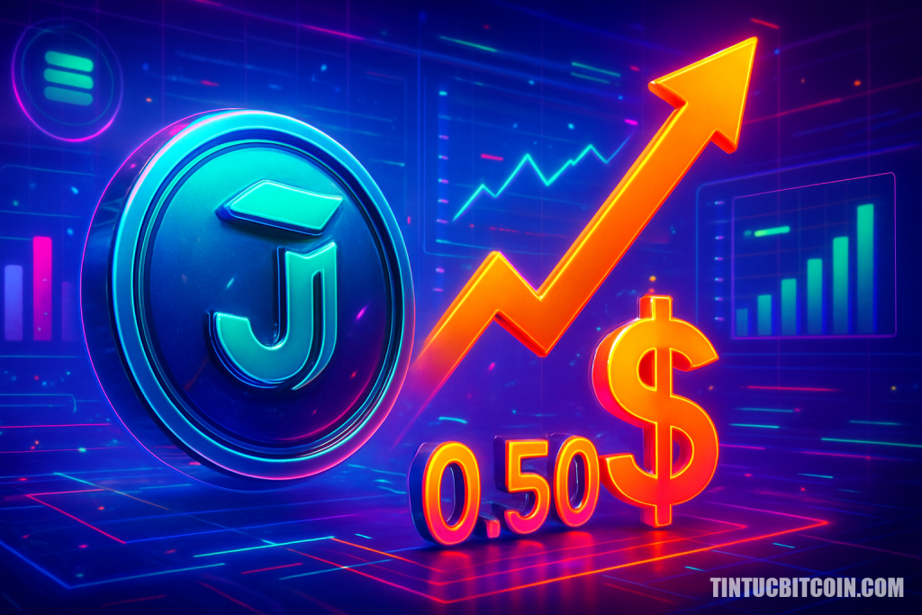 Jito tăng 11% nhờ lớp thị trường mới của Solana: 0,50 USD?