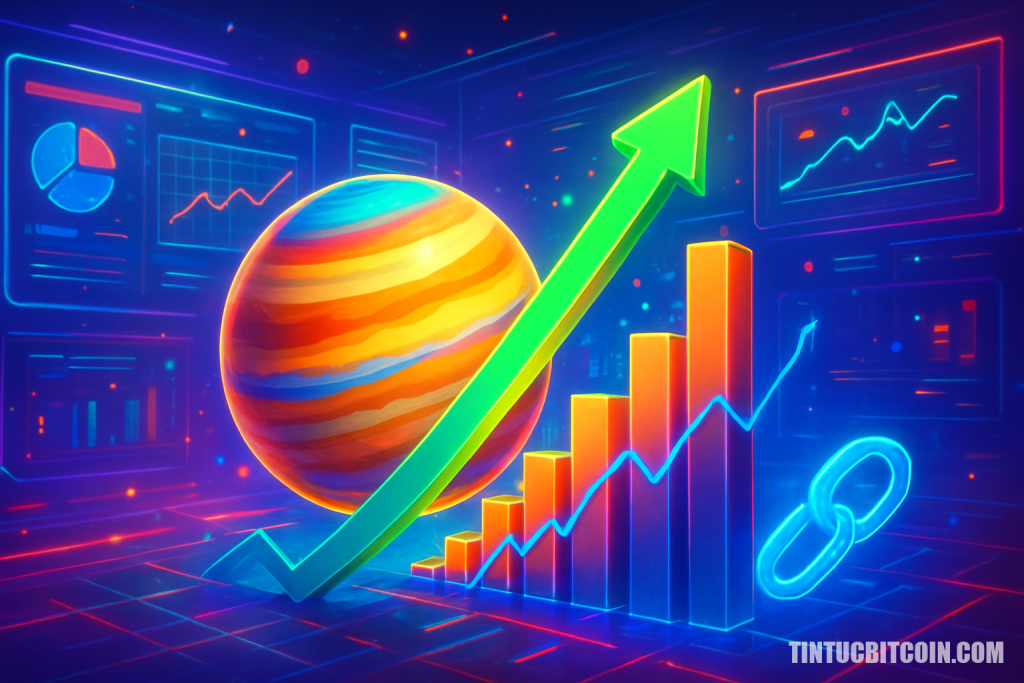 Jupiter tăng 12% nhưng hoạt động on-chain chạm đáy 2 năm缩略图 Jupiter tăng 12% nhưng hoạt động on-chain chạm đáy 2 năm