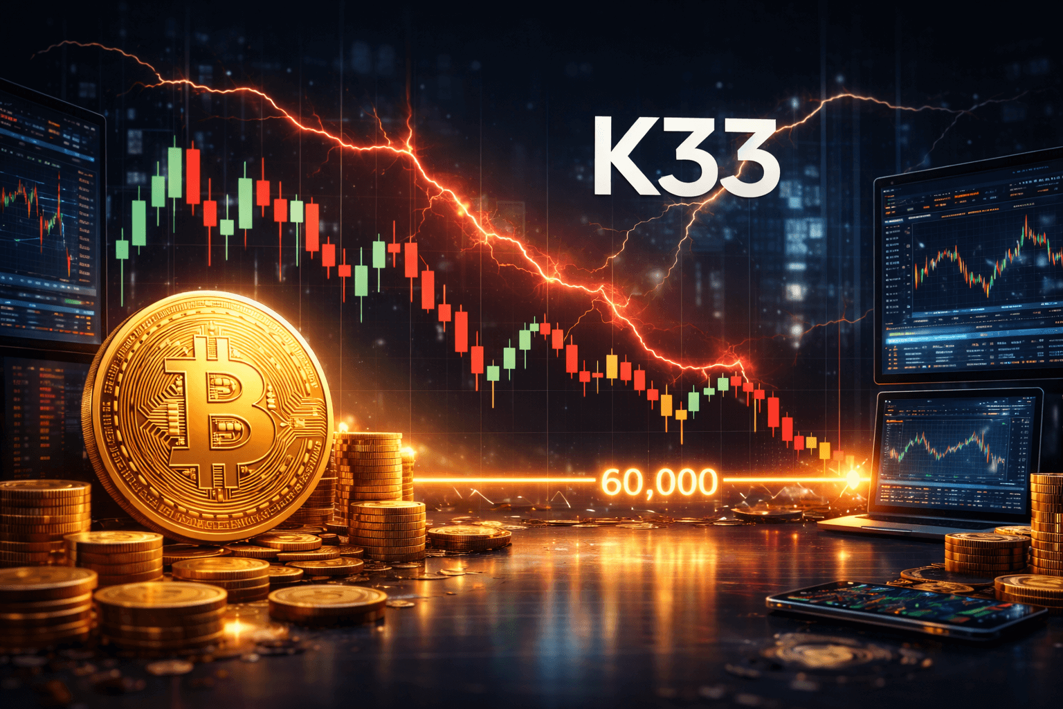 K33: Bitcoin có thể đã tạo đáy ngắn hạn tại 60.000 USD