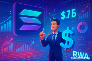 Kho bạc dẫn dắt Solana bứt phá tổ chức với 1,7 tỷ USD RWA