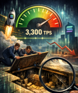 Liệu sức mạnh giao dịch 3.300 TPS có đang che giấu doanh thu yếu kém từ giao thức của Solana?